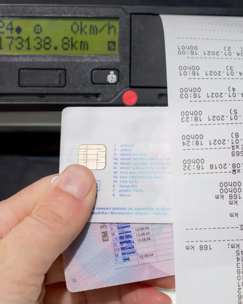 remote tachograph download